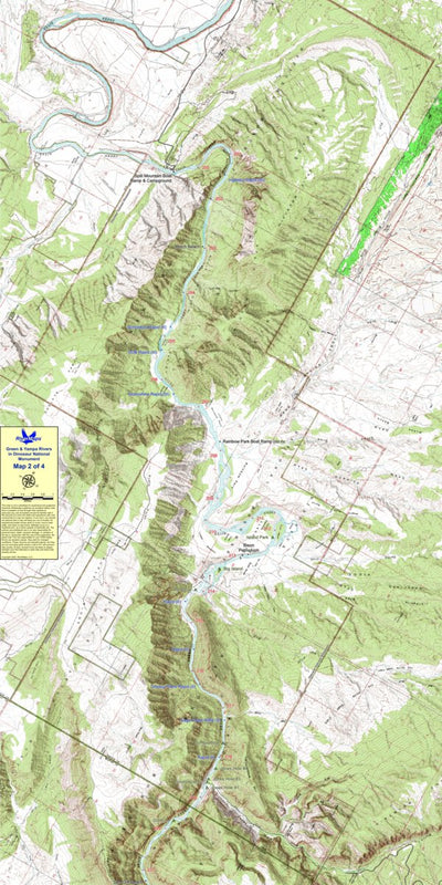 RiverMaps - Dinosaur National Monument (Map 2) Preview 1
