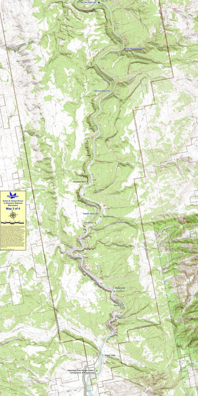 RiverMaps - Dinosaur National Monument (Map 3) Preview 1