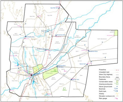 Fowlers Gap Map Preview 1