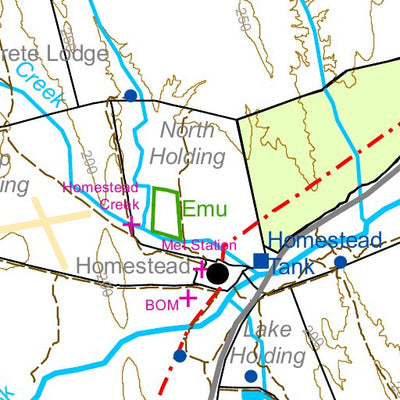 Fowlers Gap Map Preview 3