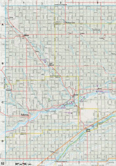 Nebraska Atlas & Gazetteer Page 52 Preview 1