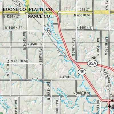 Nebraska Atlas & Gazetteer Page 52 Preview 2