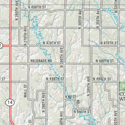 Nebraska Atlas & Gazetteer Page 52 Preview 3