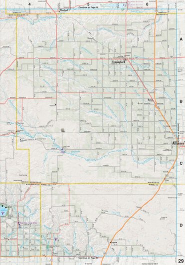 Nebraska Atlas & Gazetteer Page 29 Preview 1