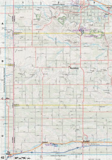 Nebraska Atlas & Gazetteer Page 42 Preview 1