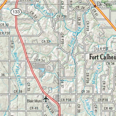 Nebraska Atlas & Gazetteer Page 55 Preview 3
