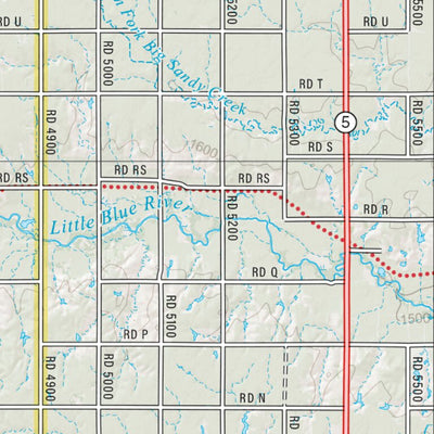 Nebraska Atlas & Gazetteer Page 75 Preview 2