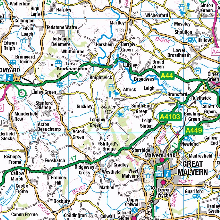 Powys - Powys (SO) Map by UK Topographic Maps | Avenza Maps