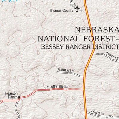 Nebraska Atlas & Gazetteer Page 33 Preview 3