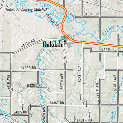 Nebraska Atlas & Gazetteer Page 38 Preview 3