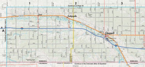 Nebraska Atlas & Gazetteer Page 56 Preview 1