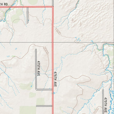 Nebraska Atlas & Gazetteer Page 23 Preview 2