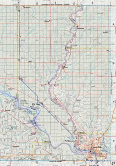 Nebraska Atlas & Gazetteer Page 27 Preview 1