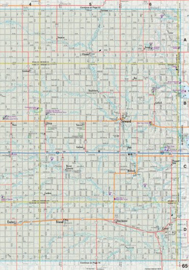 Nebraska Atlas & Gazetteer Page 65 Preview 1