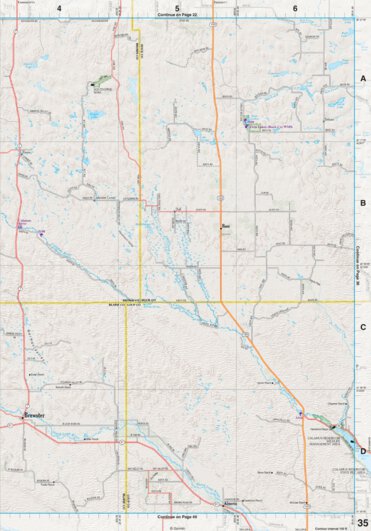 Nebraska Atlas & Gazetteer Page 35 Preview 1