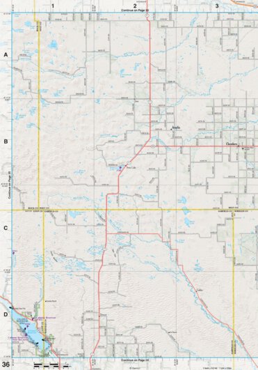Nebraska Atlas & Gazetteer Page 36 Preview 1