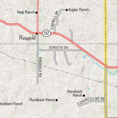Nebraska Atlas & Gazetteer Page 47 Preview 2