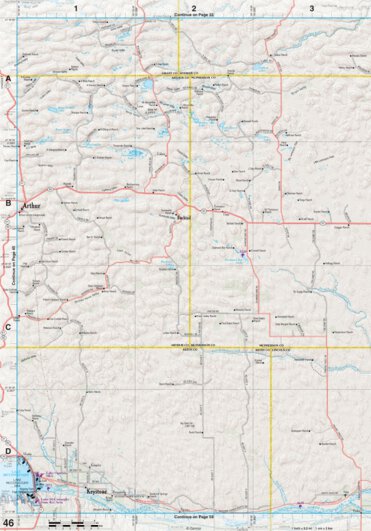Nebraska Atlas & Gazetteer Page 46 Preview 1