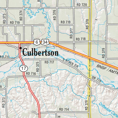 Nebraska Atlas & Gazetteer Page 70 Preview 2