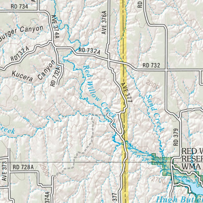 Nebraska Atlas & Gazetteer Page 70 Preview 3