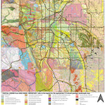 Best Available 7.5' Geologic Quads Covering Denver (16 seamless maps compiled) Preview 1