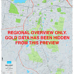 Ballarat - Gold Prospecting Map Preview 1