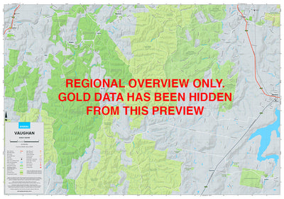 Vaughan - Gold Prospecting Map Preview 1