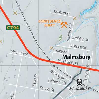 Vaughan - Gold Prospecting Map Preview 3