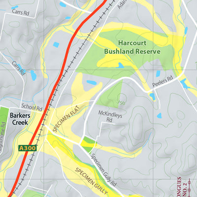 Castlemaine - Gold Prospecting Map Preview 2