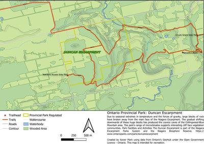 Ontario Nature Reserve: Duncan Escarpment Preview 1