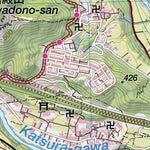 Momokura-yama 百蔵山 Hiking Map (Chubu, Japan) 1:25,000 Preview 3