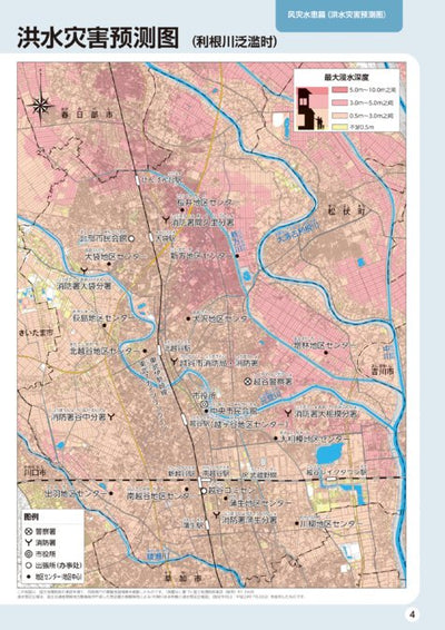 洪水灾害预测图 Preview 1