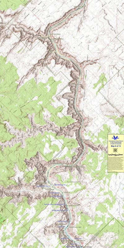 RiverMaps - Canyonlands (Map 8) Preview 1