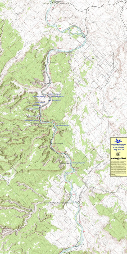 RiverMaps - Canyonlands (Map 2) Preview 1