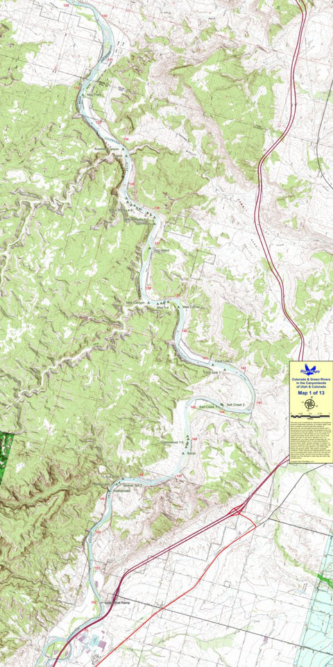RiverMaps - Canyonlands (Map 1) Preview 1