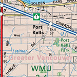 VCBC02 Greater Vancouver - Vancouver Coast & Mountains BC Topo Preview 2