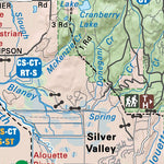 VCBC02 Greater Vancouver - Vancouver Coast & Mountains BC Topo Preview 3