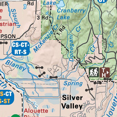 VCBC02 Greater Vancouver - Vancouver Coast & Mountains BC Topo Preview 3