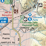 VCBC03 Abbotsford - Vancouver Coast & Mountains BC Topo Preview 3