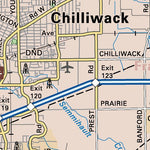 VCBC04 Chilliwack - Vancouver Coast & Mountains BC Topo Preview 2