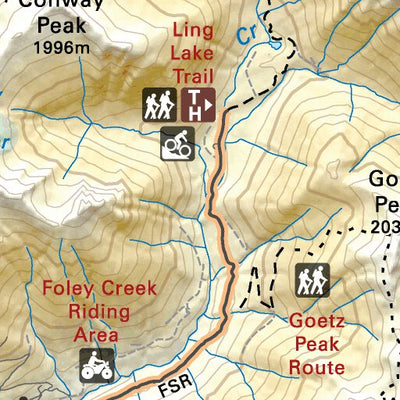 VCBC05 Chilliwack Lake - Vancouver Coast & Mountains BC Topo Preview 2