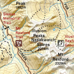 VCBC05 Chilliwack Lake - Vancouver Coast & Mountains BC Topo Preview 3