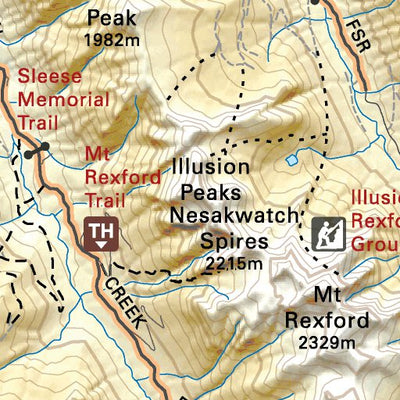 VCBC05 Chilliwack Lake - Vancouver Coast & Mountains BC Topo Preview 3