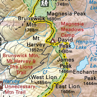 VCBC11 North Vancouver - Vancouver Coast & Mountains BC Topo Preview 3