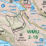 VCBC18 Powell River - Vancouver Coast & Mountains BC Topo Preview 3