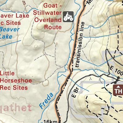 VCBC19 Saltery Bay - Vancouver Coast & Mountains BC Topo Preview 3
