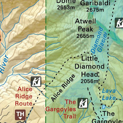VCBC22 Squamish - Vancouver Coast & Mountains BC Topo Preview 3