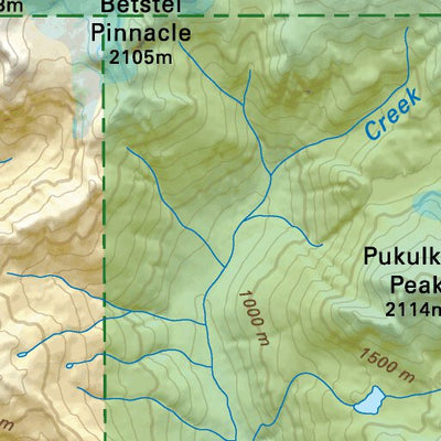 VCBC23 Upper Pitt River - Vancouver Coast & Mountains BC Topo Preview 3