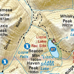 VCBC34 Lillooet Lake - Vancouver Coast & Mountains BC Topo Preview 3