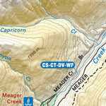 VCBC40 Pemberton Icefield - Vancouver Coast & Mountains BC Topo Preview 3